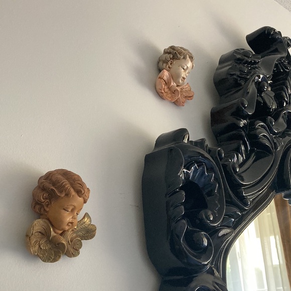 Vintage 1967 Depose antique Fontanini angel cherub putti baby head figurine - Picture 3 of 6